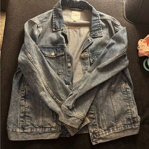 H&M Faded Blue Denim Jacket